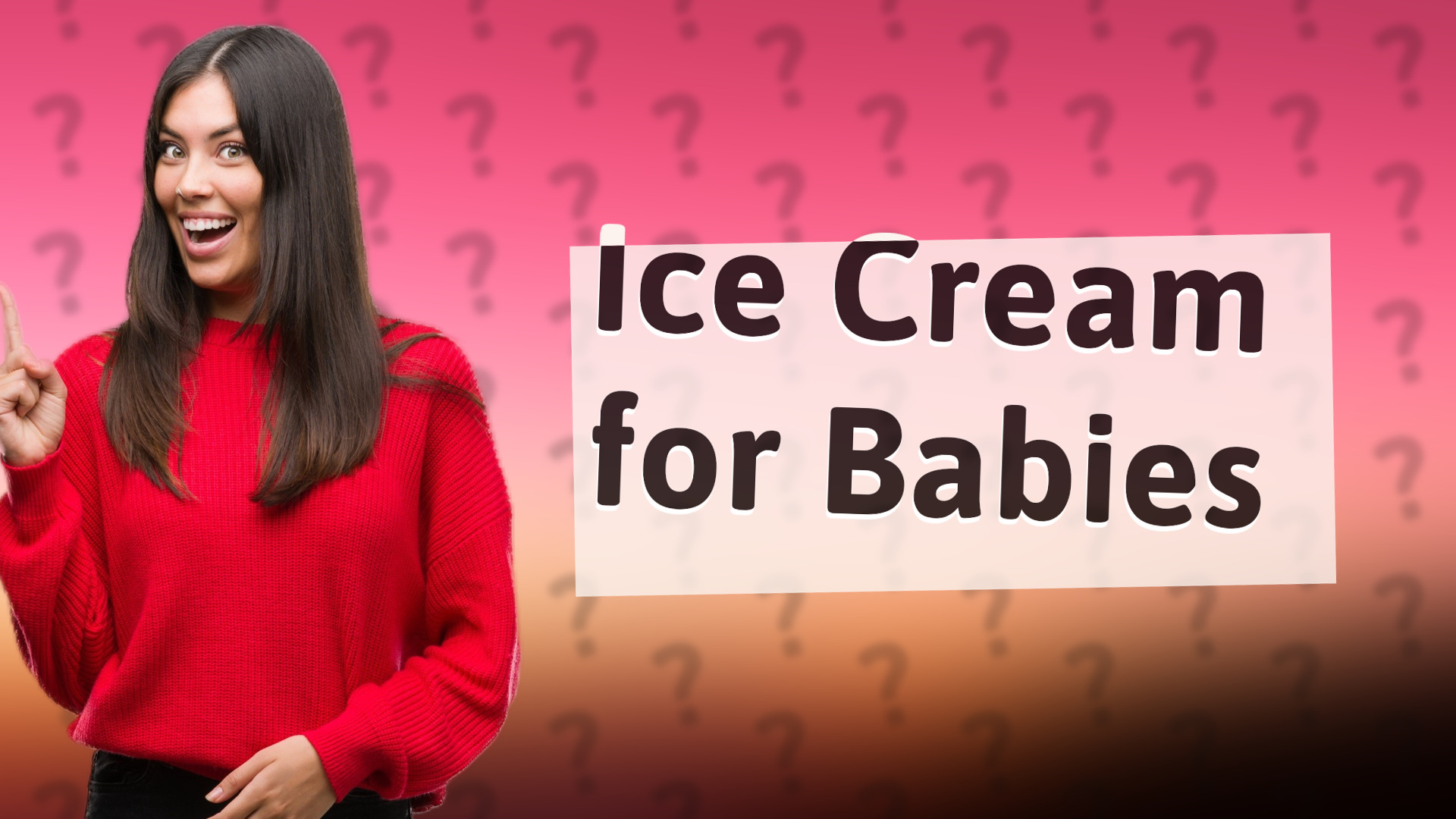 Ice Cream for Babies
