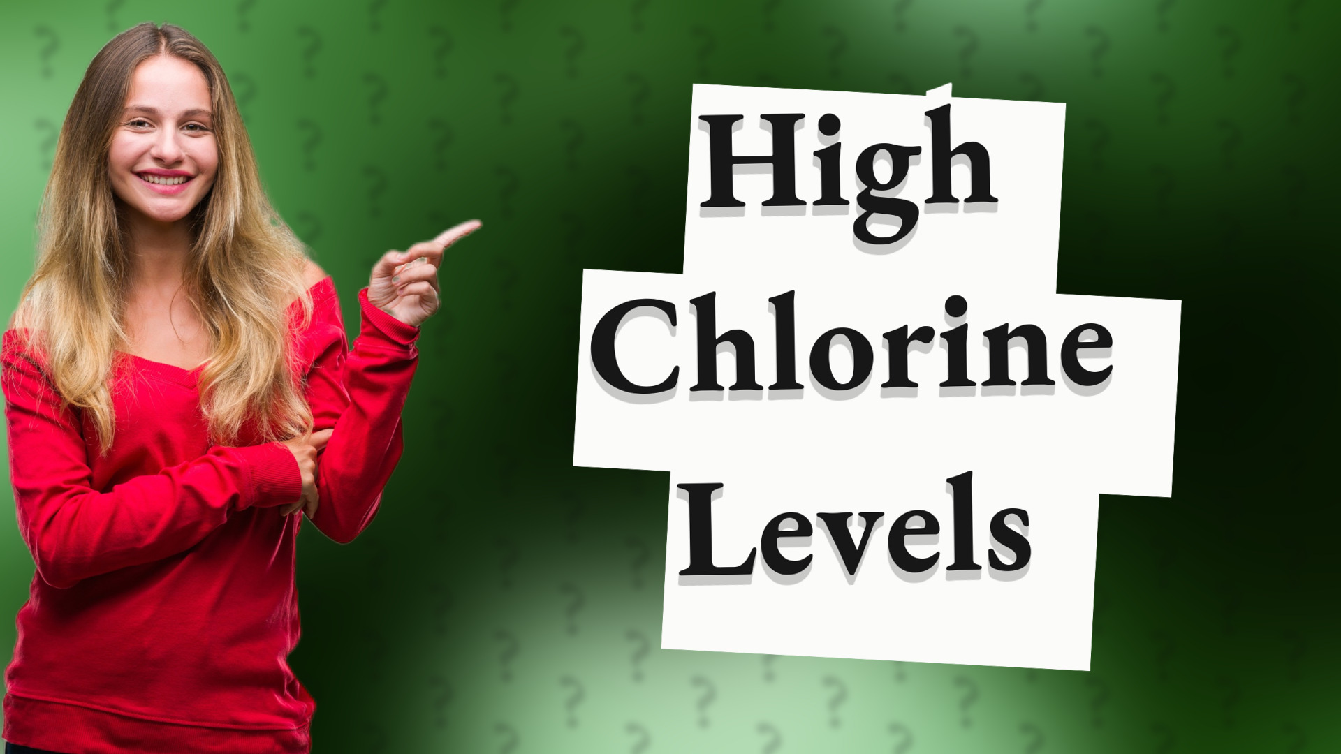 High Chlorine Levels