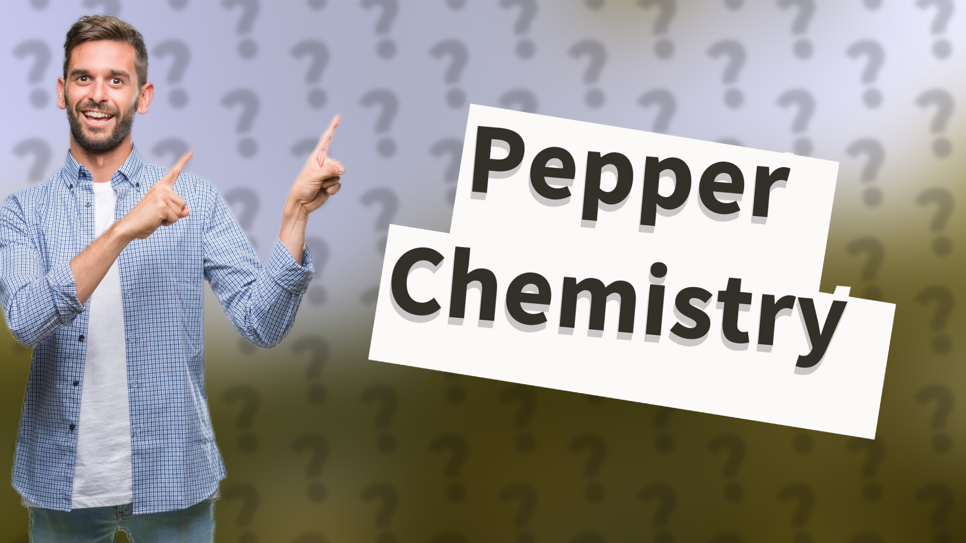 Pepper Chemistry