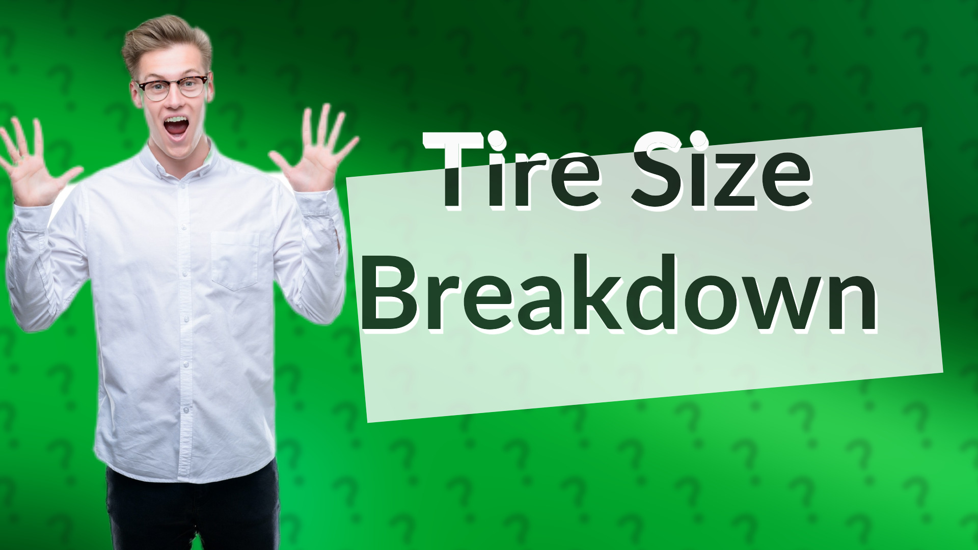 Tire Size Breakdown