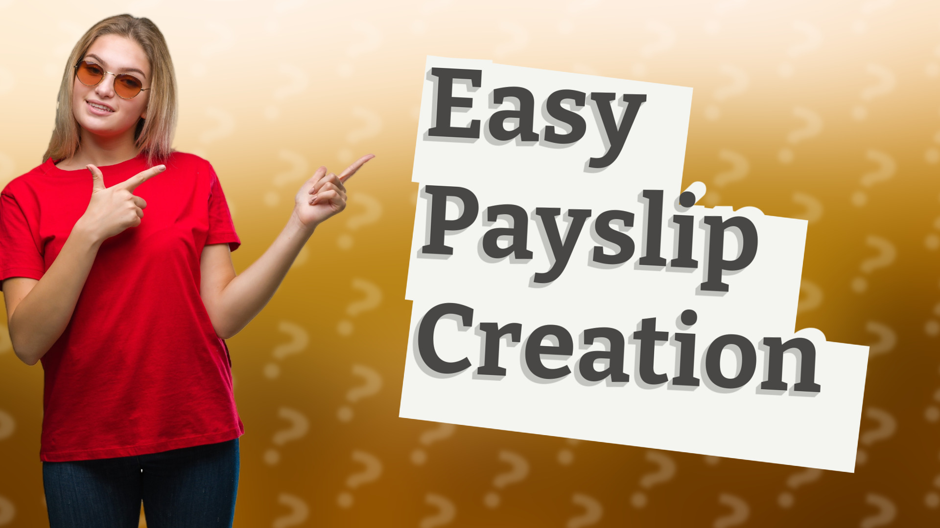 Easy Payslip Creation