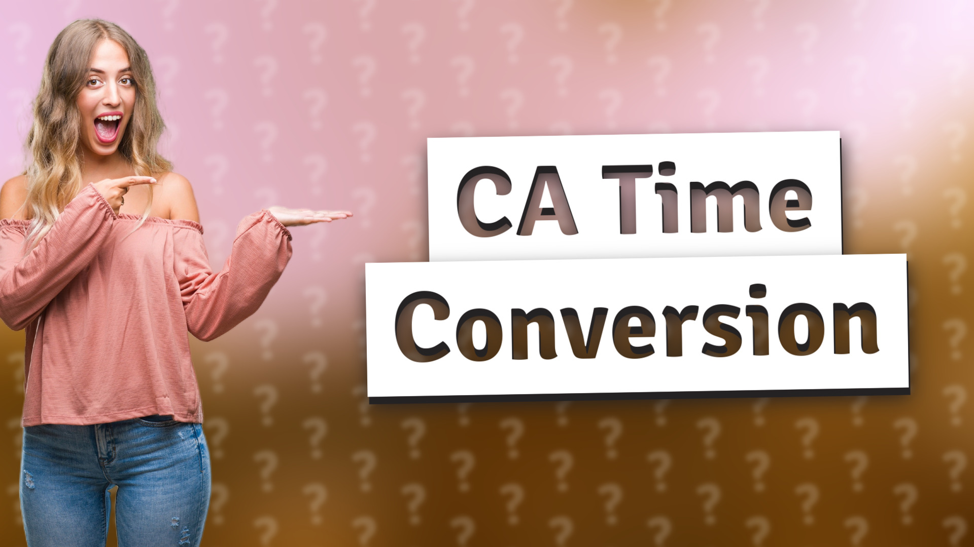 CA Time Conversion