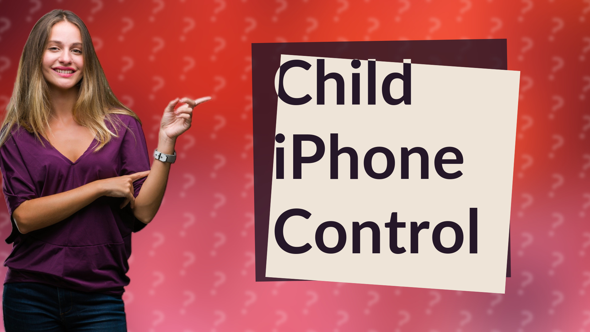 Child iPhone Control