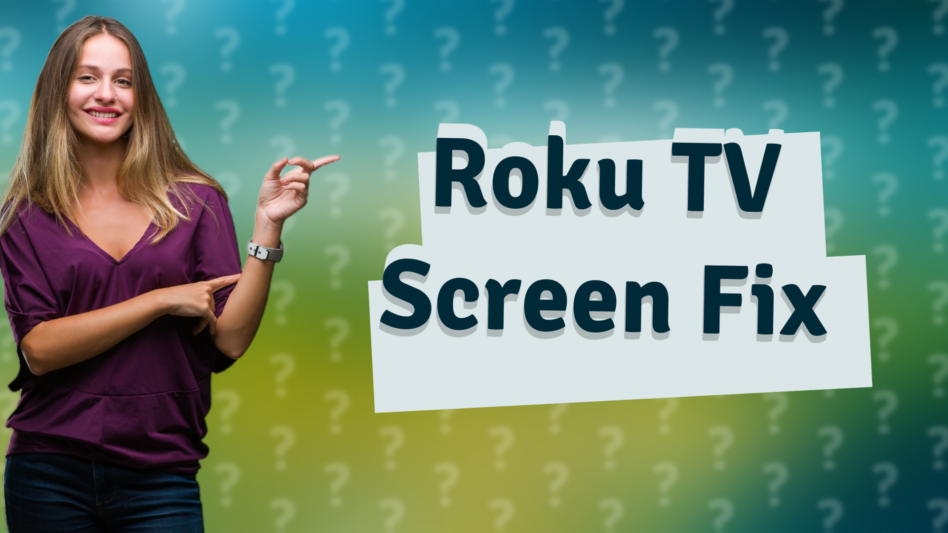 Roku TV Screen Fix