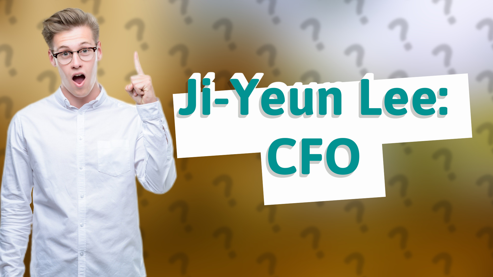 Ji-Yeun Lee: CFO