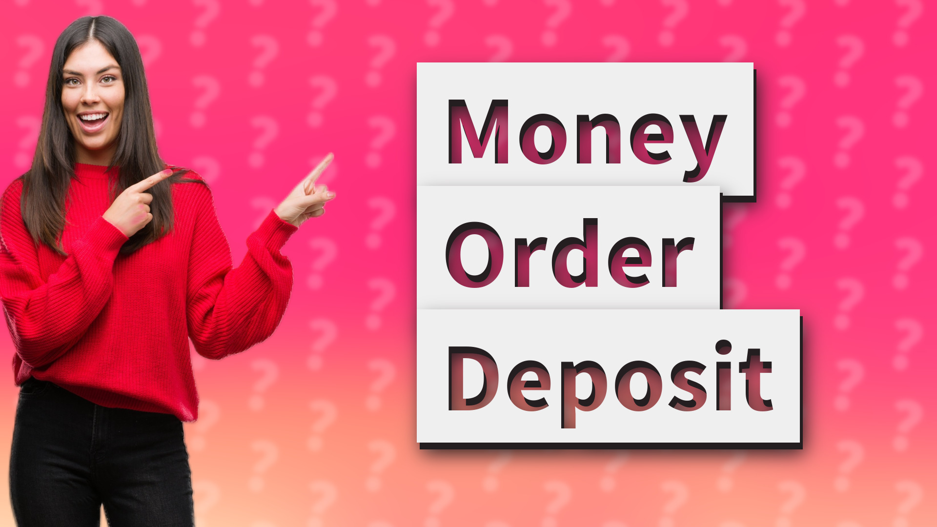 Money Order Deposit
