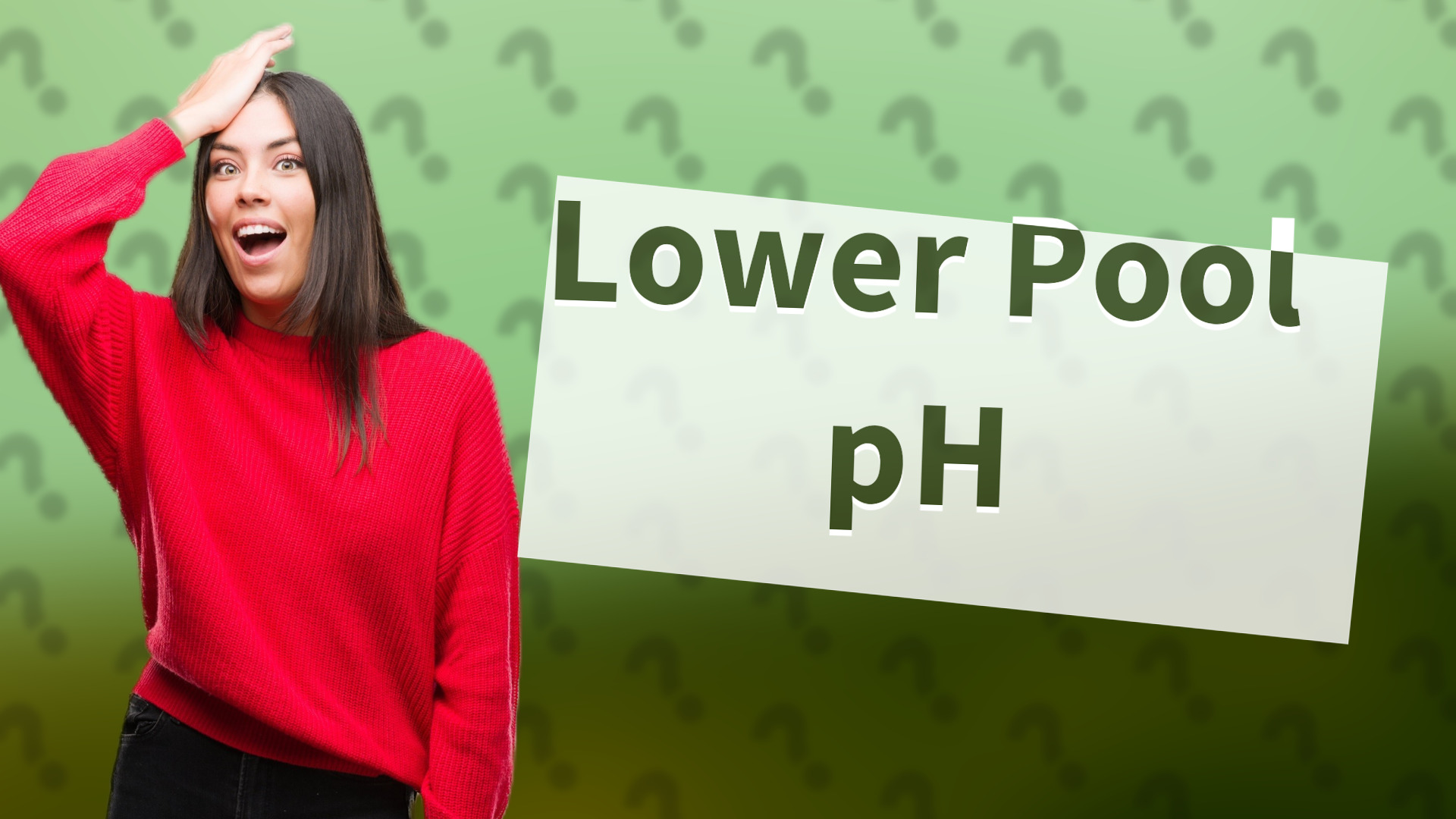 Lower Pool pH