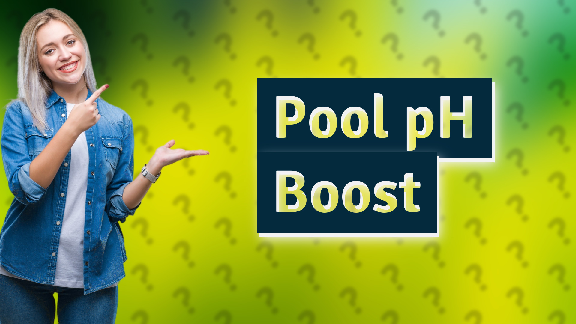 Pool pH Boost