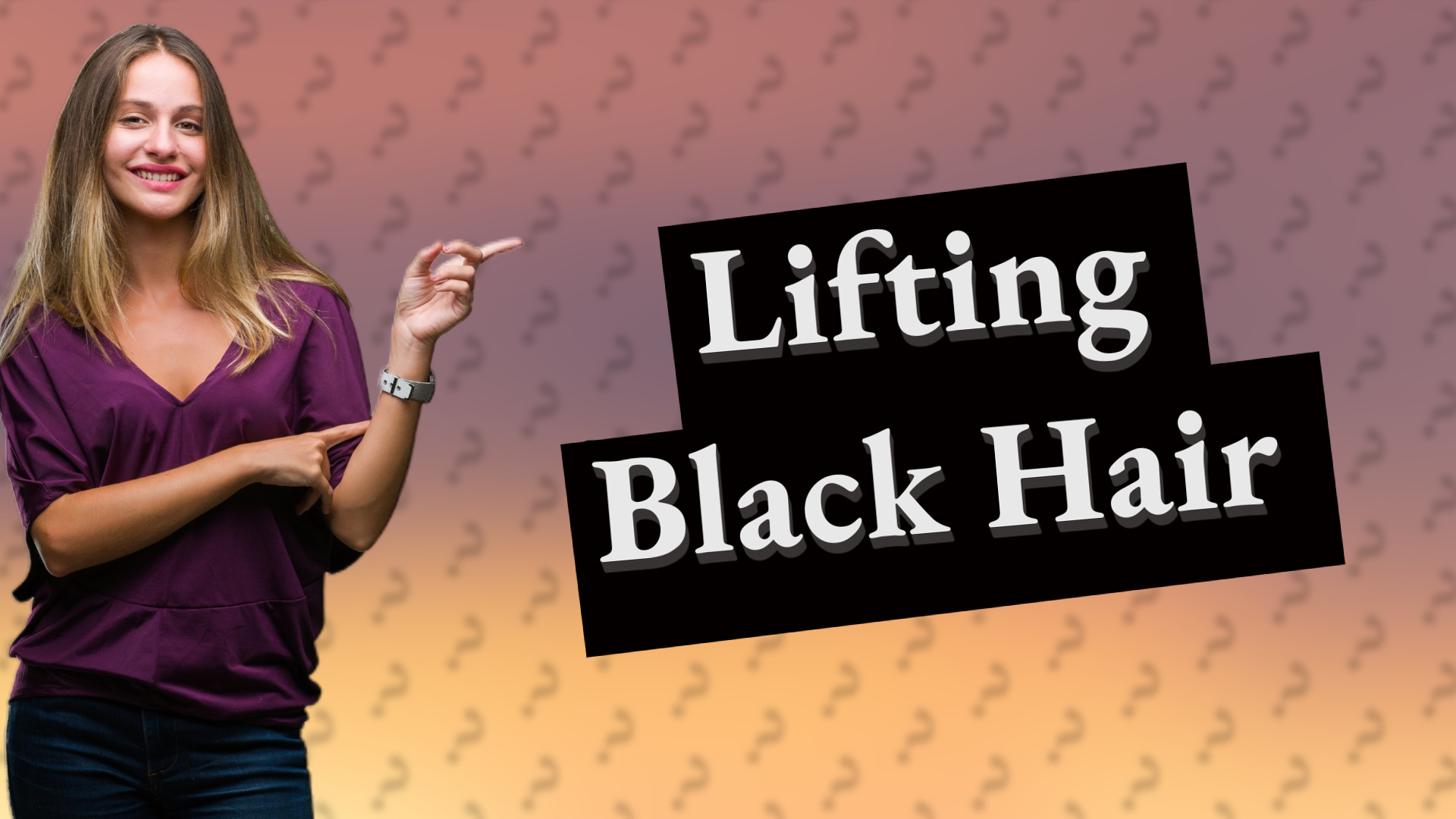 Lifting Black Hair