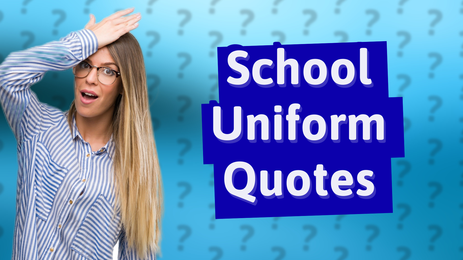 School Uniform Quotes