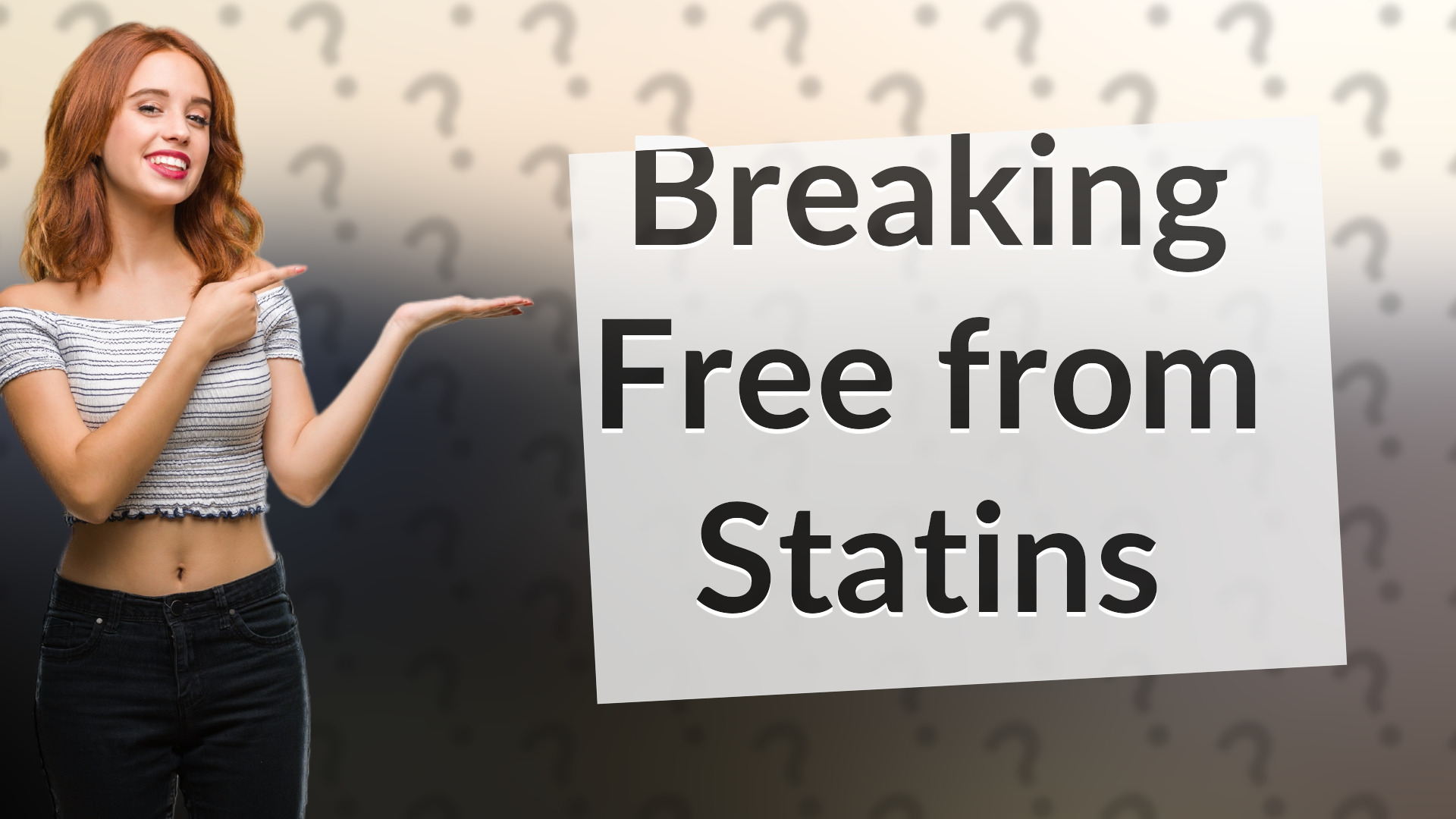 Breaking Free from Statins