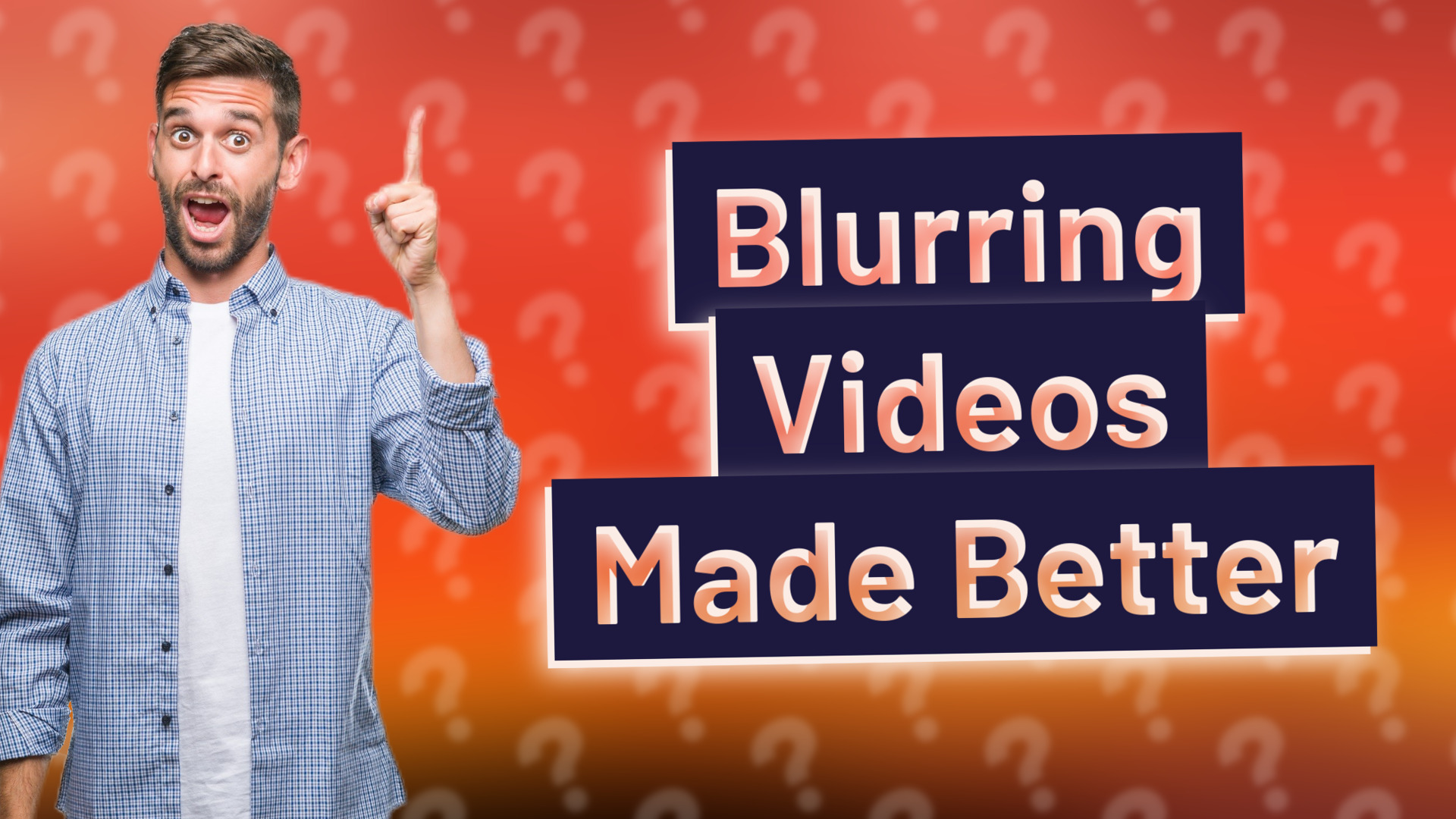 Blurring Videos Made Better