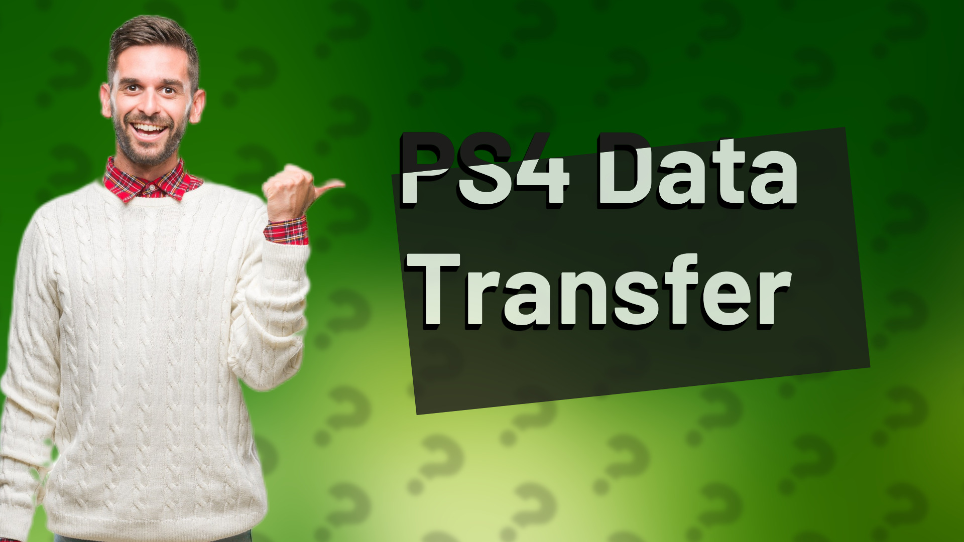 PS4 Data Transfer