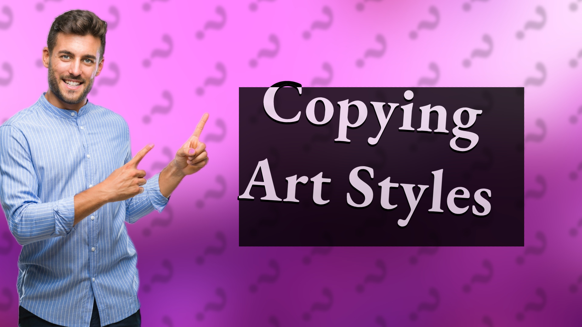 Copying Art Styles