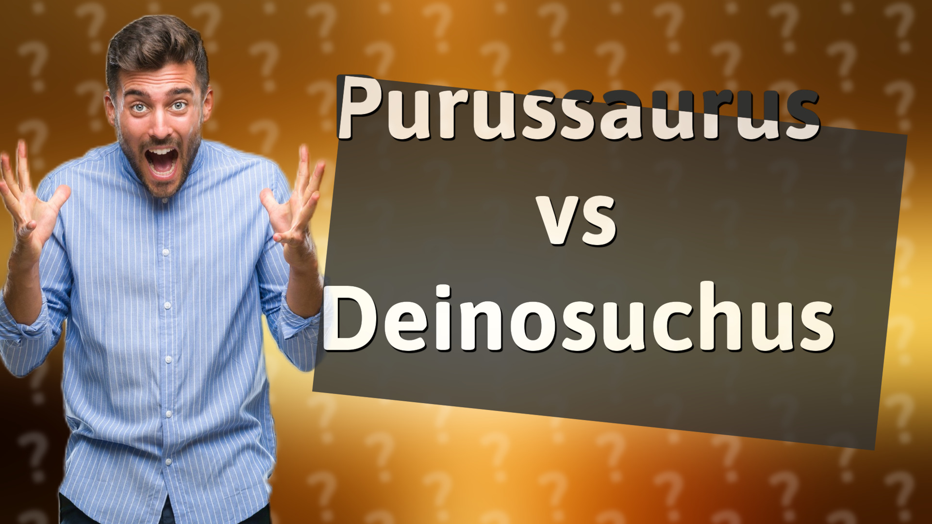 Purussaurus vs Deinosuchus