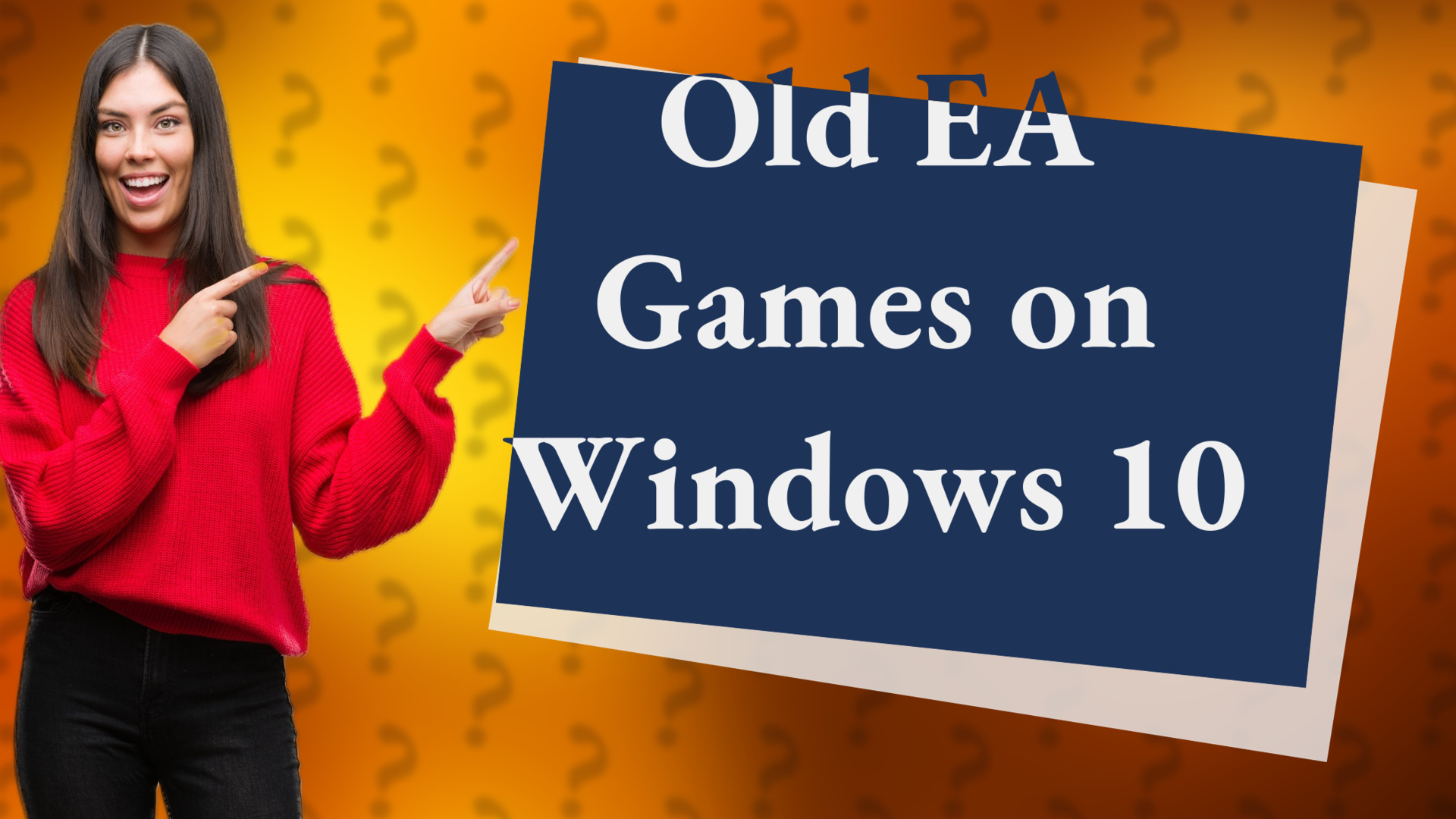 Old EA Games on Windows 10