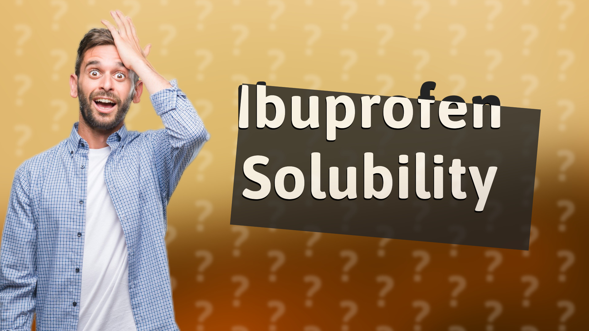 Ibuprofen Solubility
