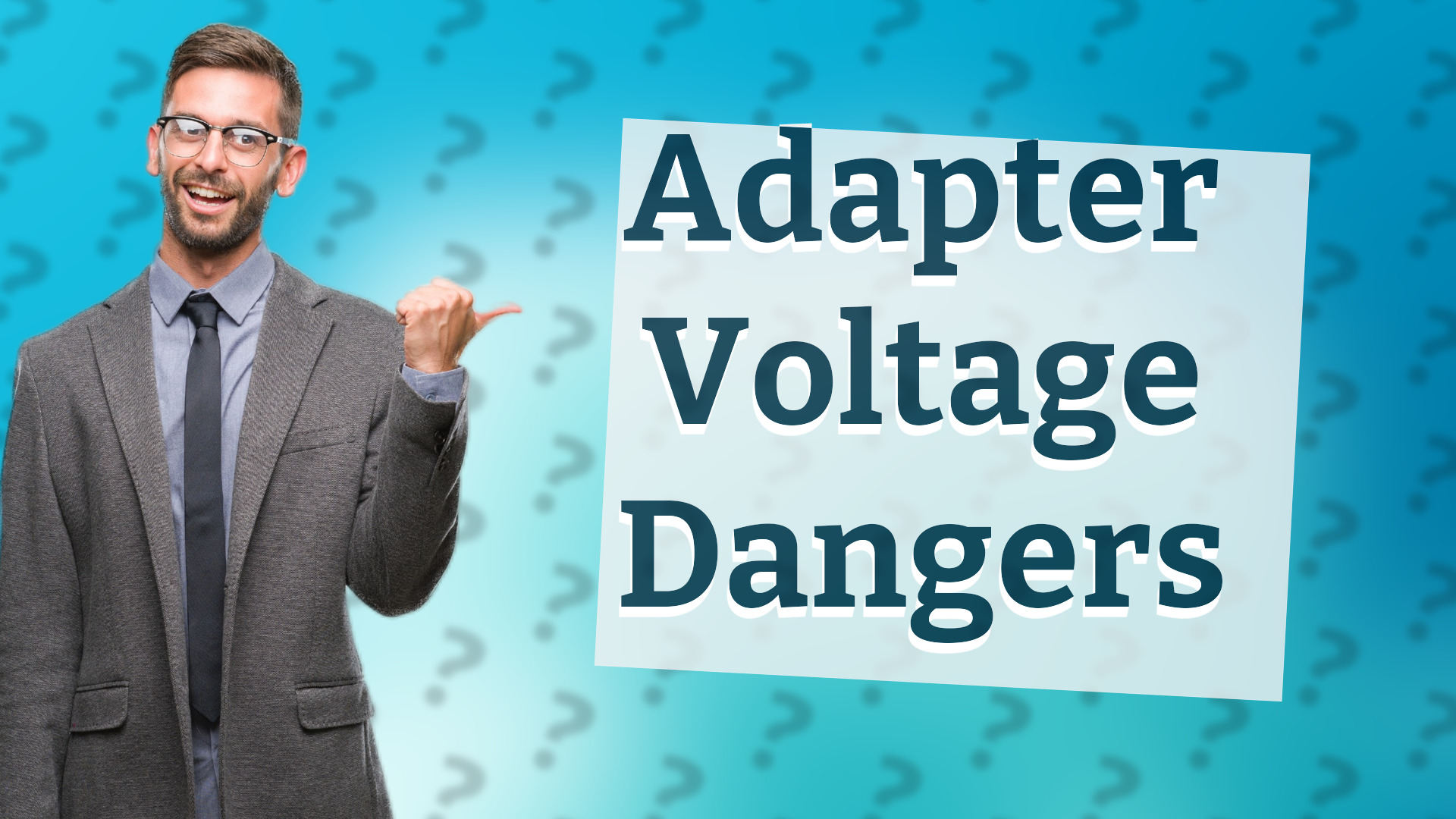 Adapter Voltage Dangers