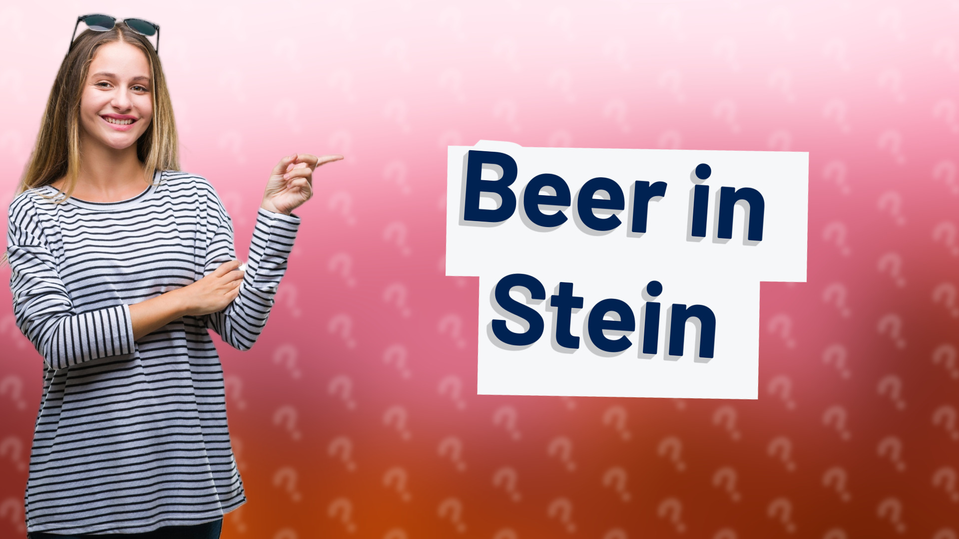 Beer in Stein