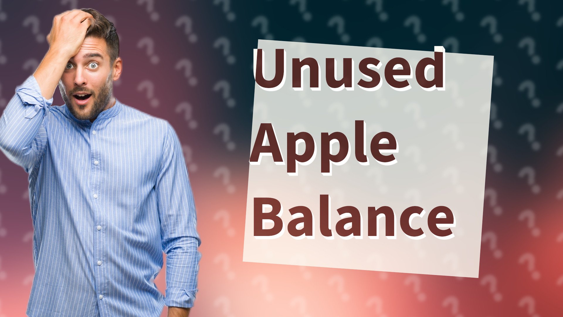 Unused Apple Balance