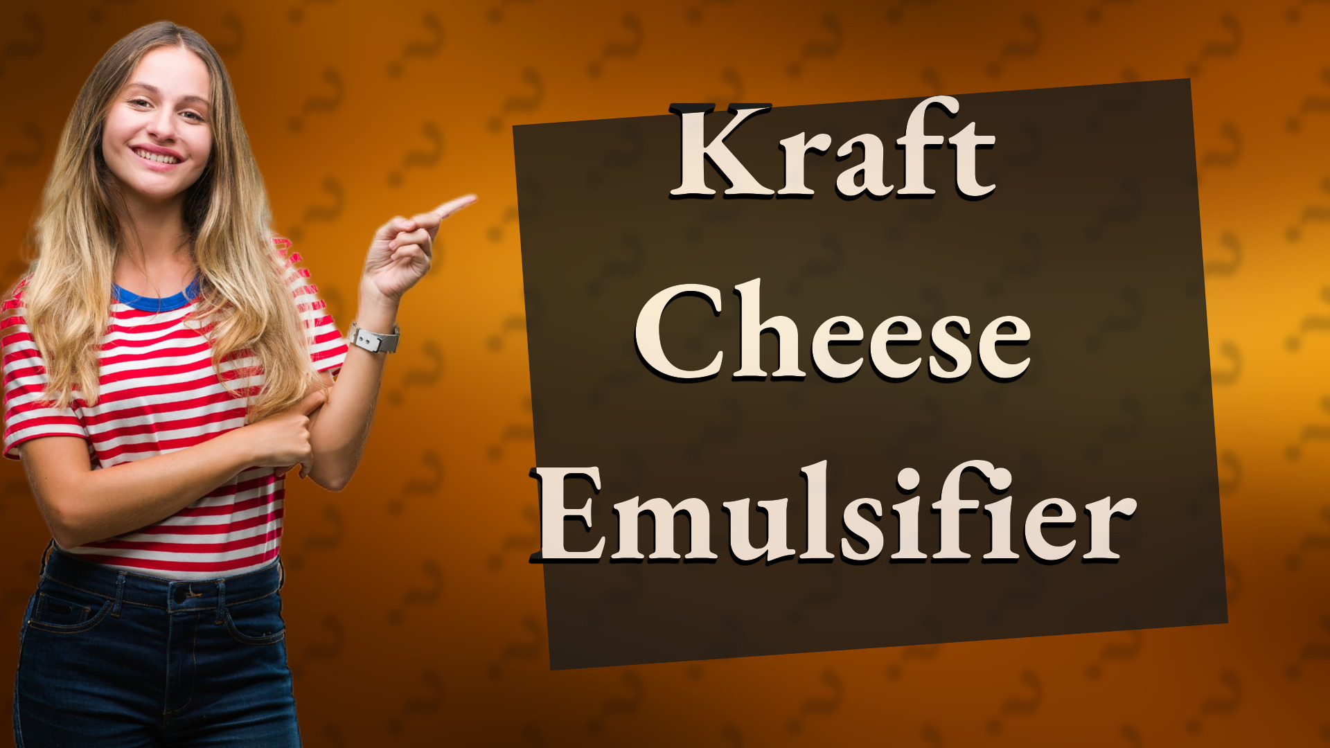 Kraft Cheese Emulsifier