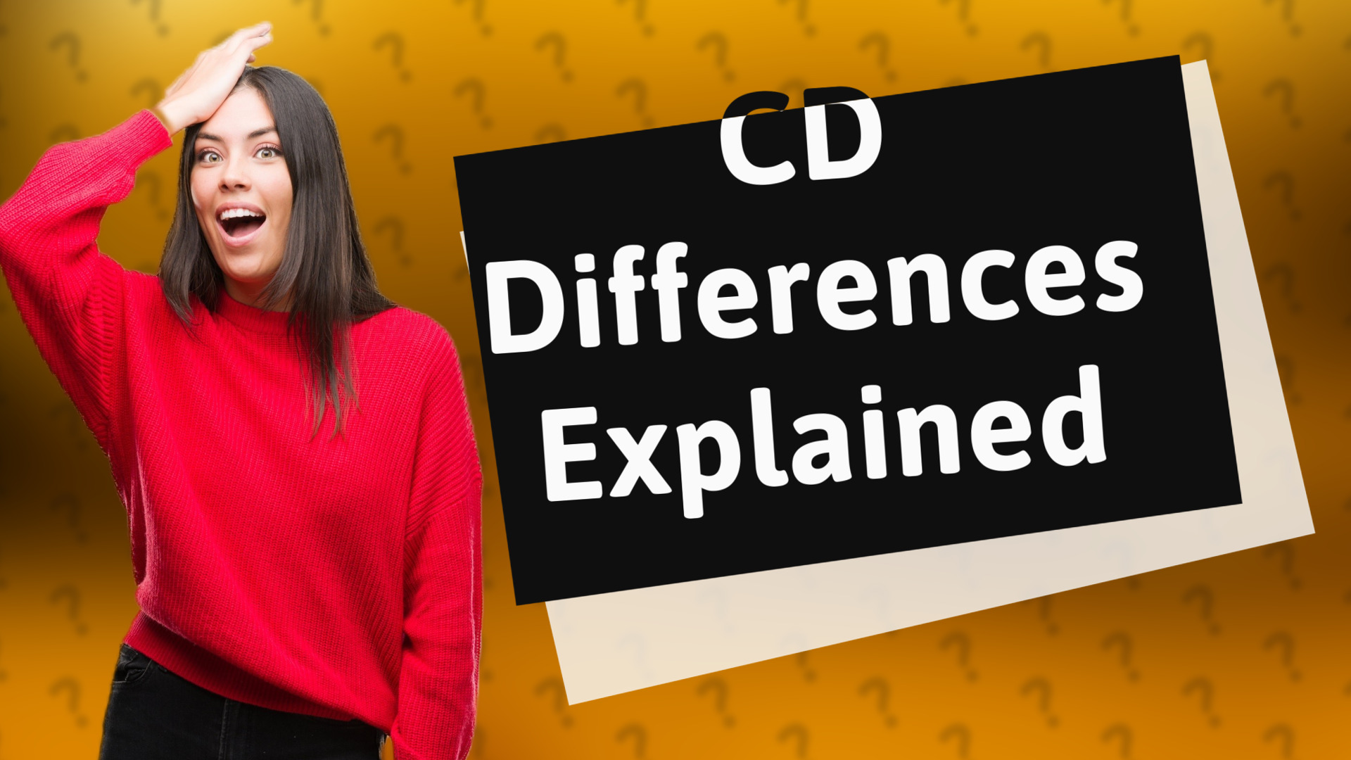 CD Differences Explained