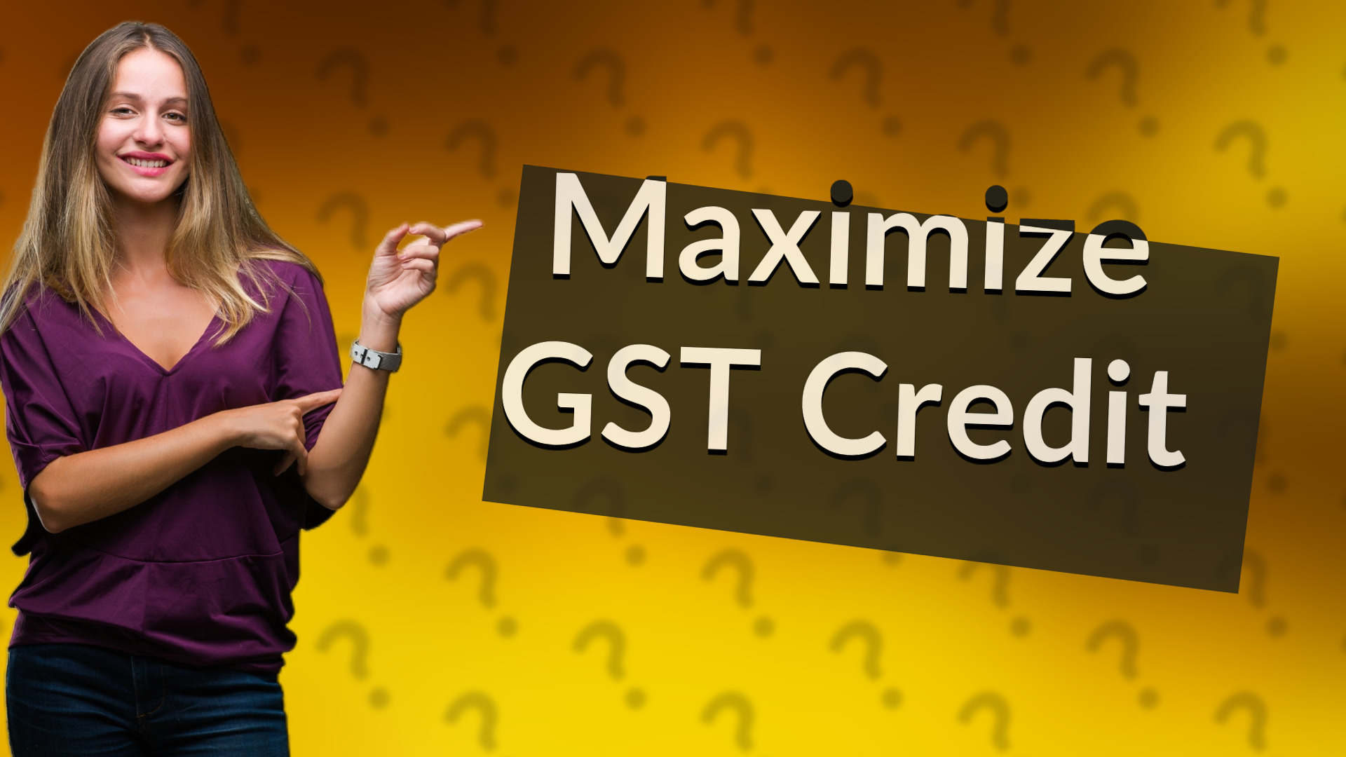 Maximize GST Credit