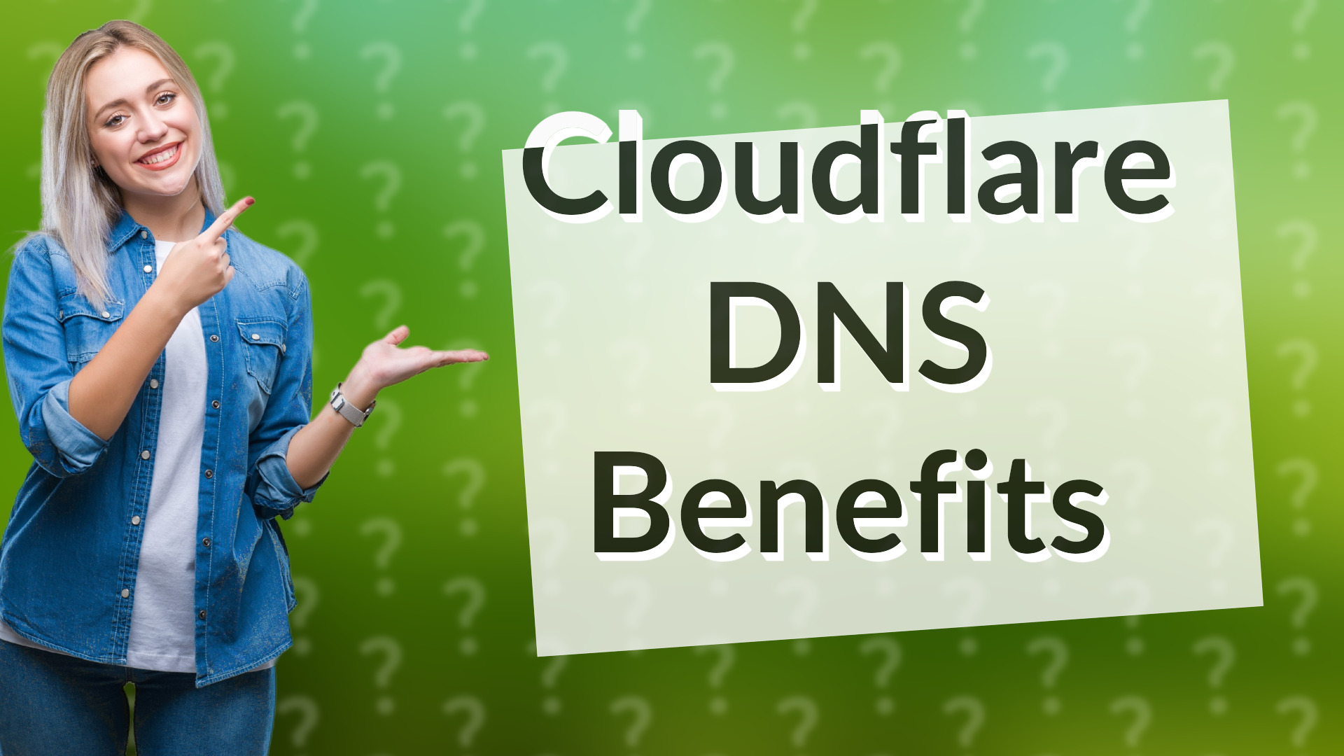 Cloudflare DNS Benefits