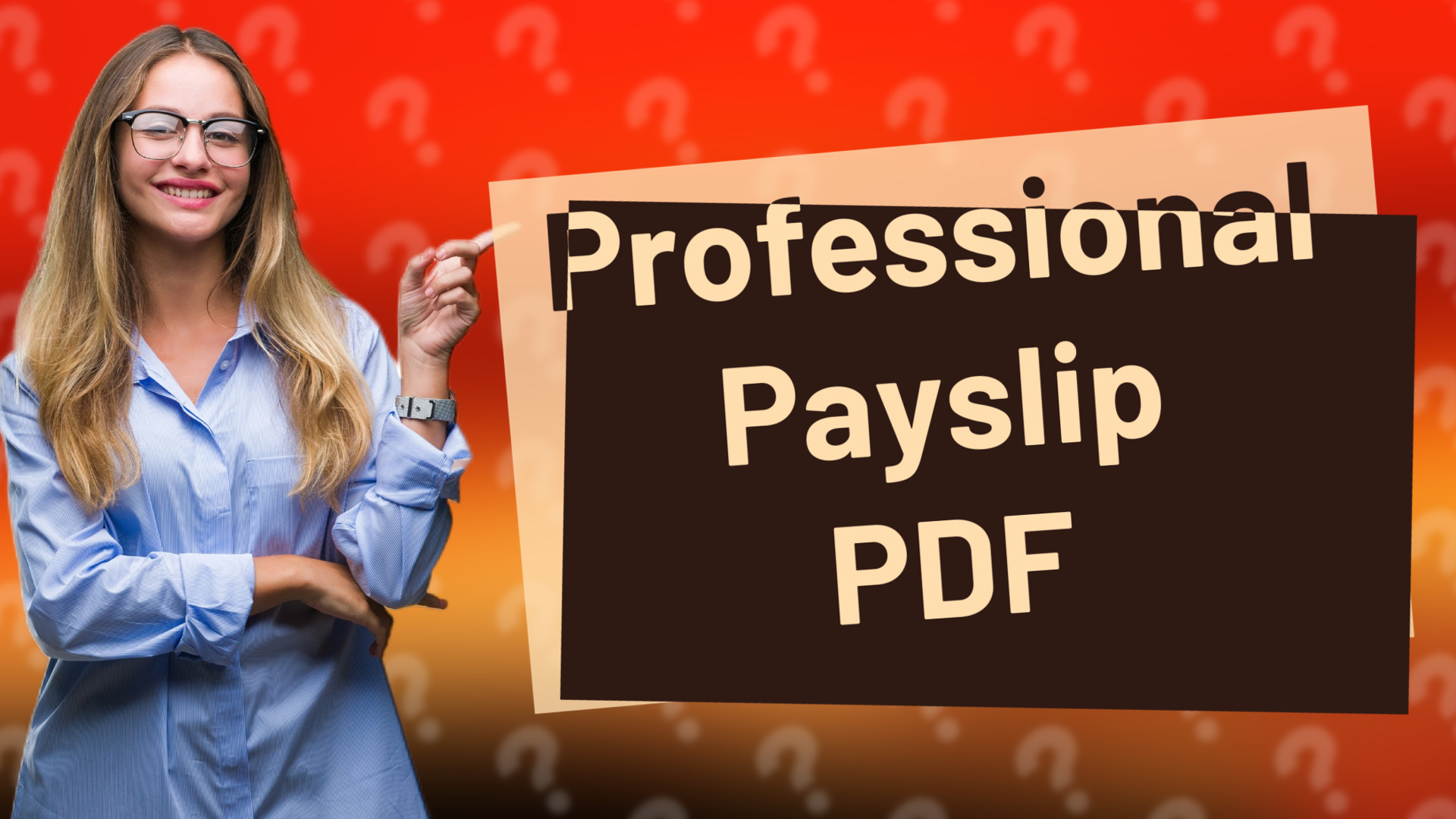 Professional Payslip PDF