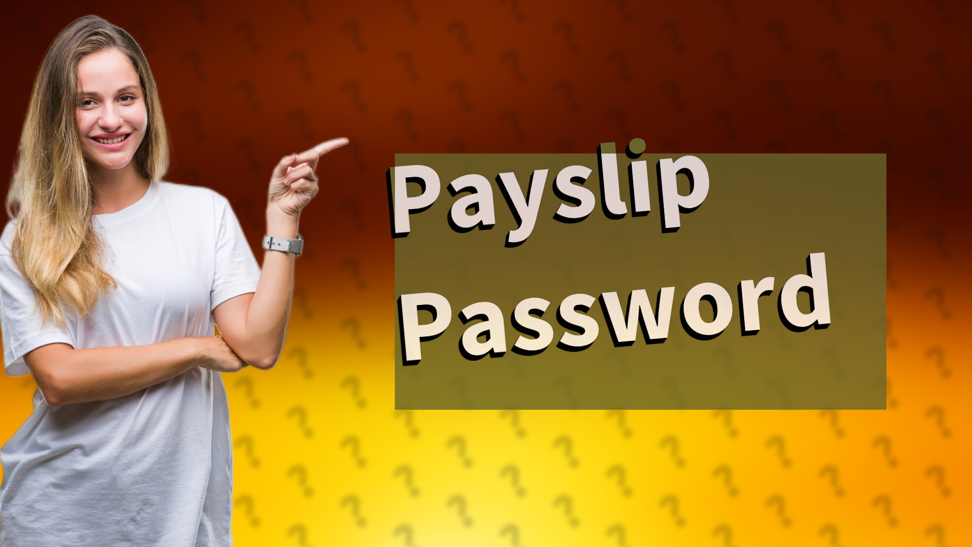 Payslip Password