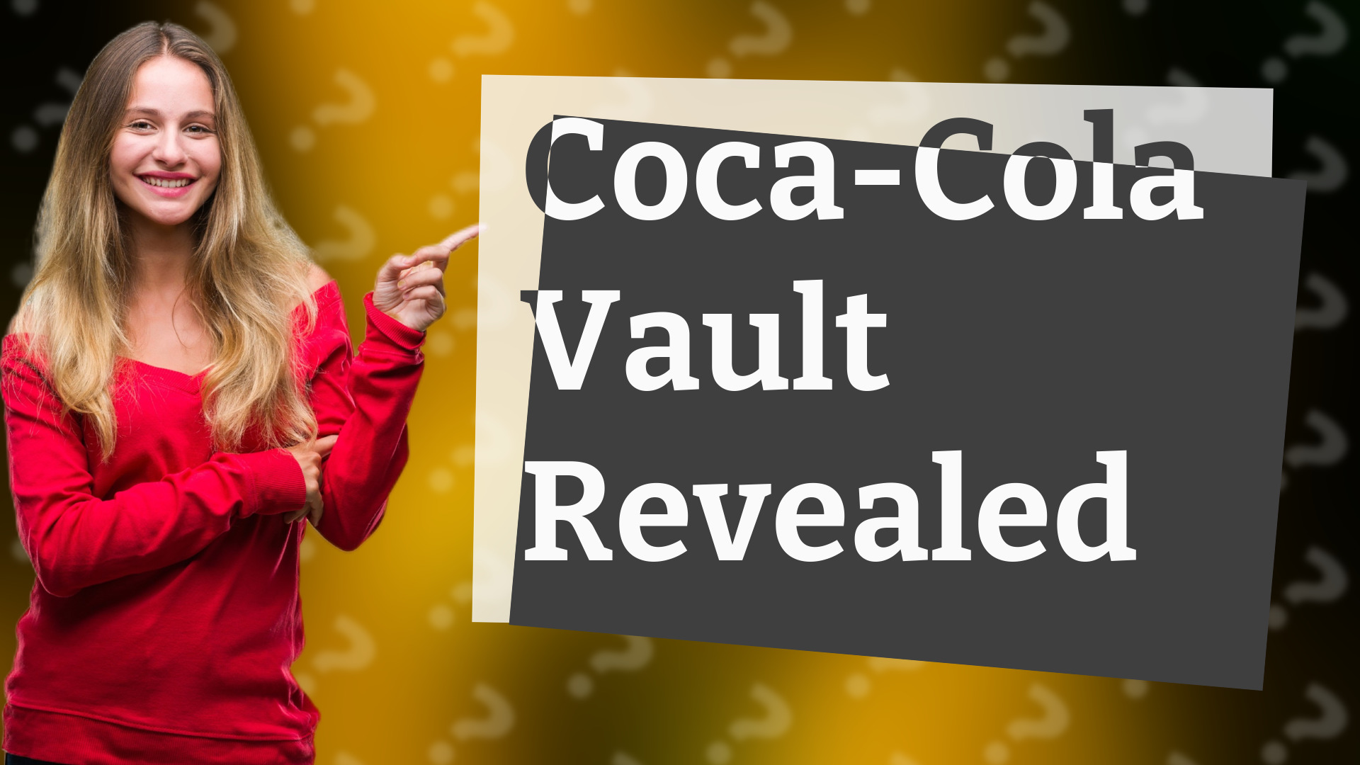 Coca-Cola Vault Revealed