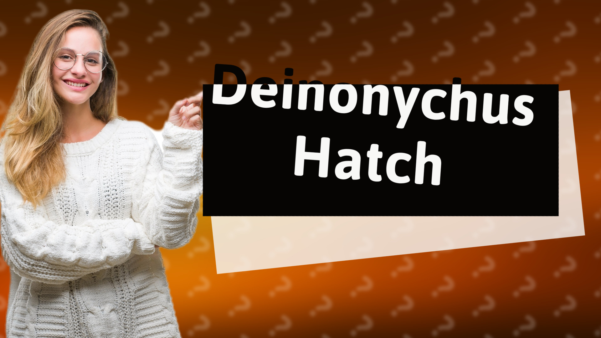 Deinonychus Hatch