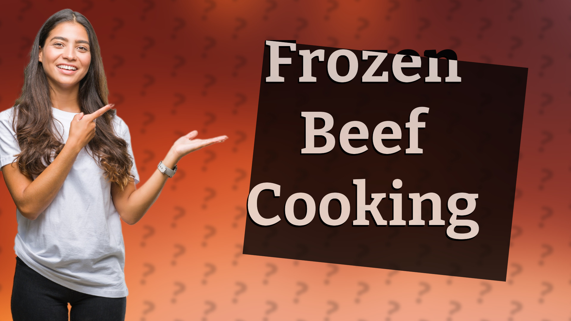 Frozen Beef Cooking