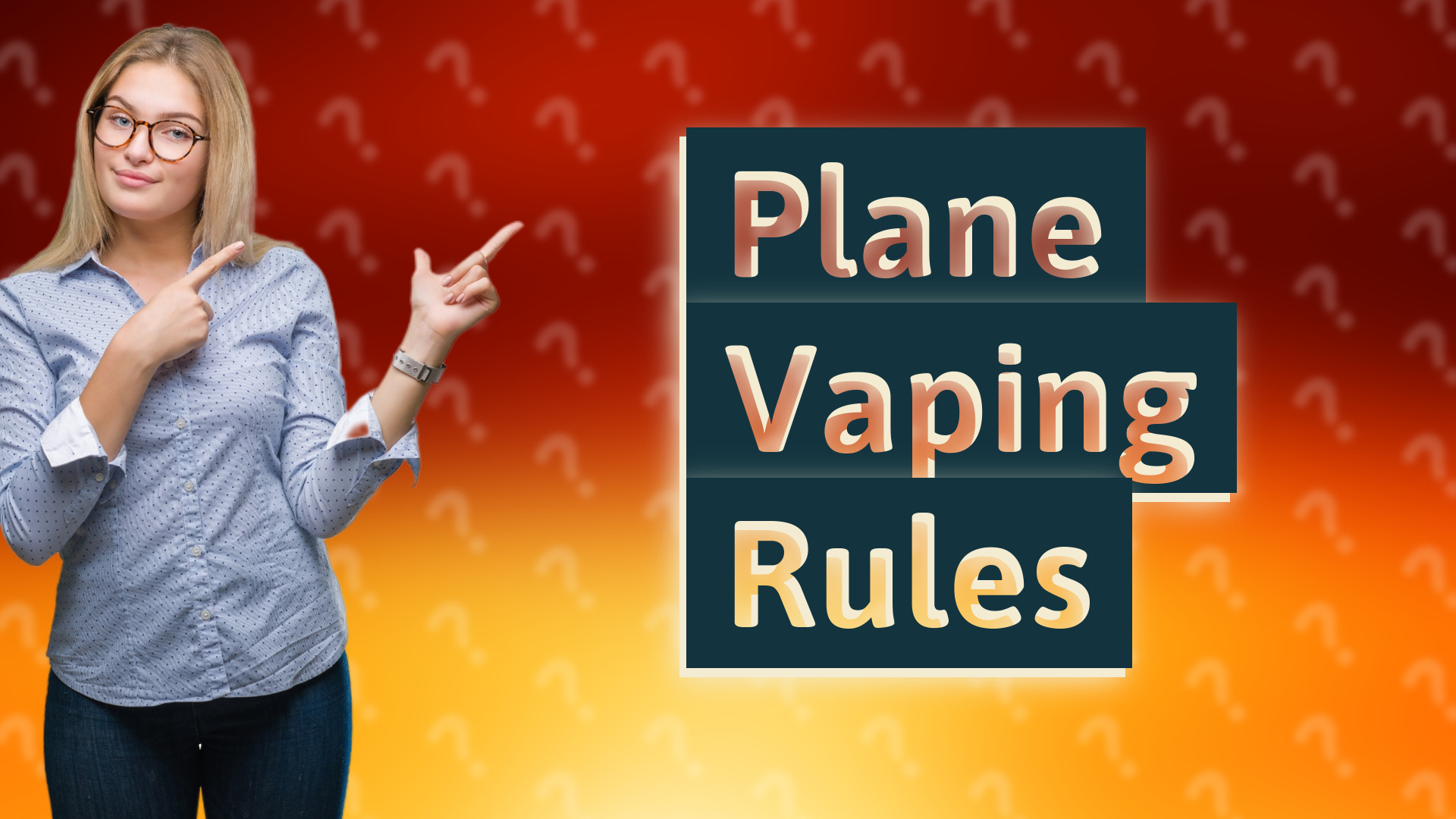Plane Vaping Rules