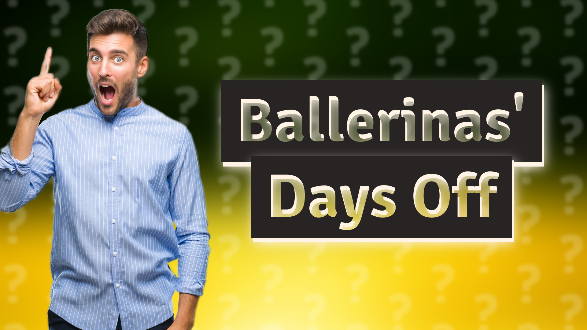 Ballerinas' Days Off