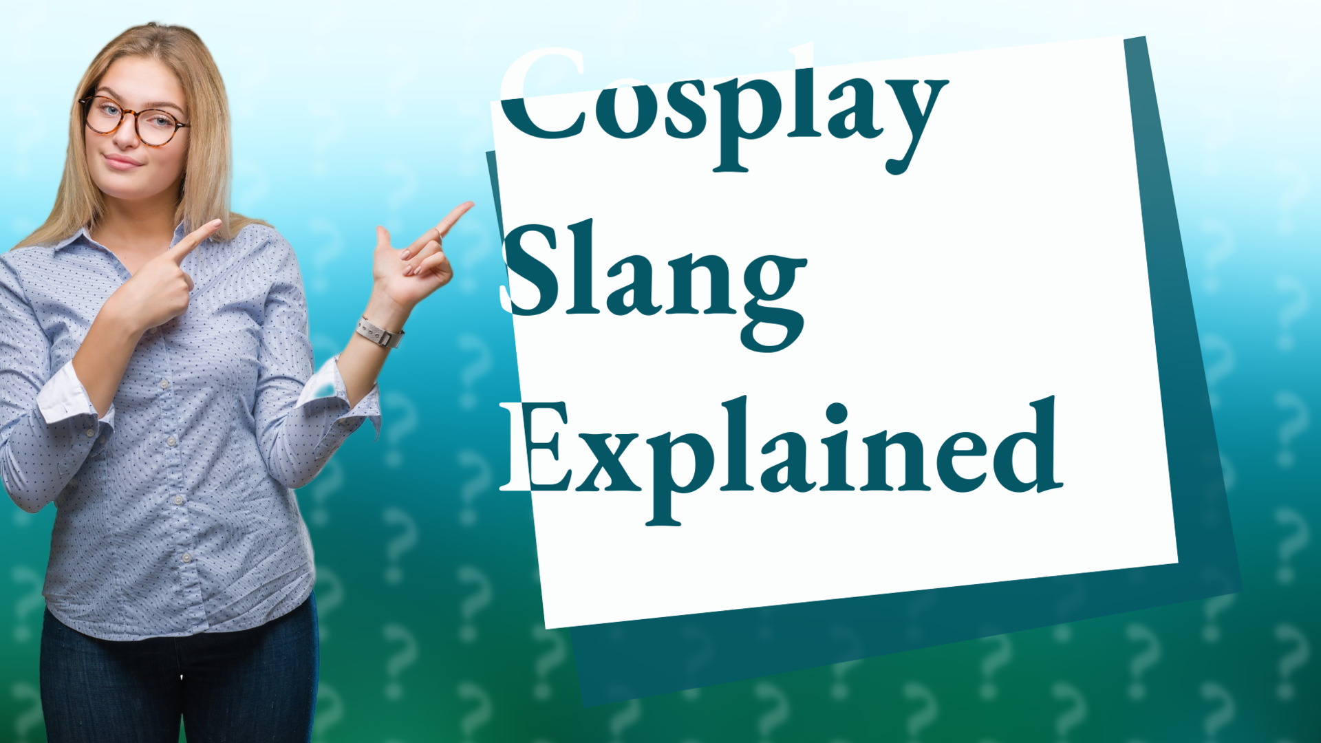Cosplay Slang Explained