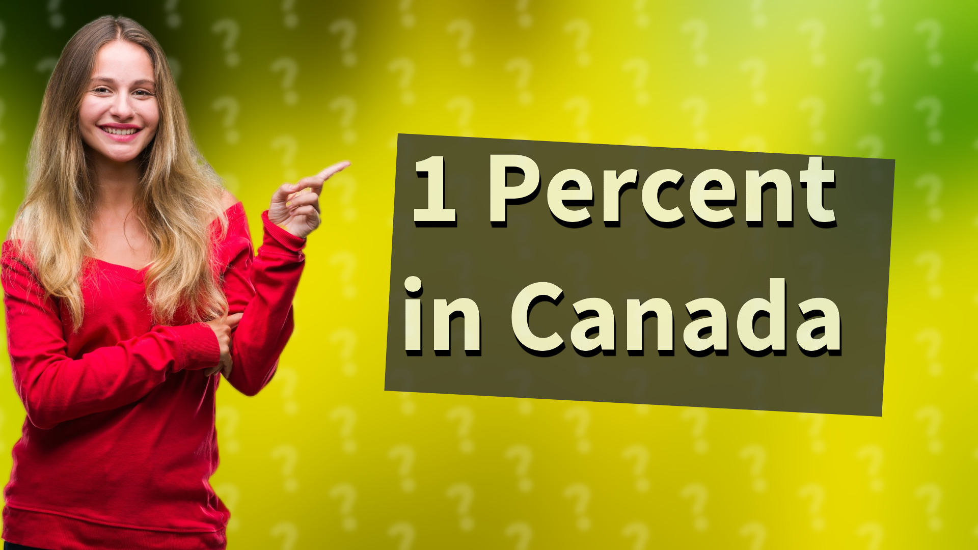1 Percent in Canada