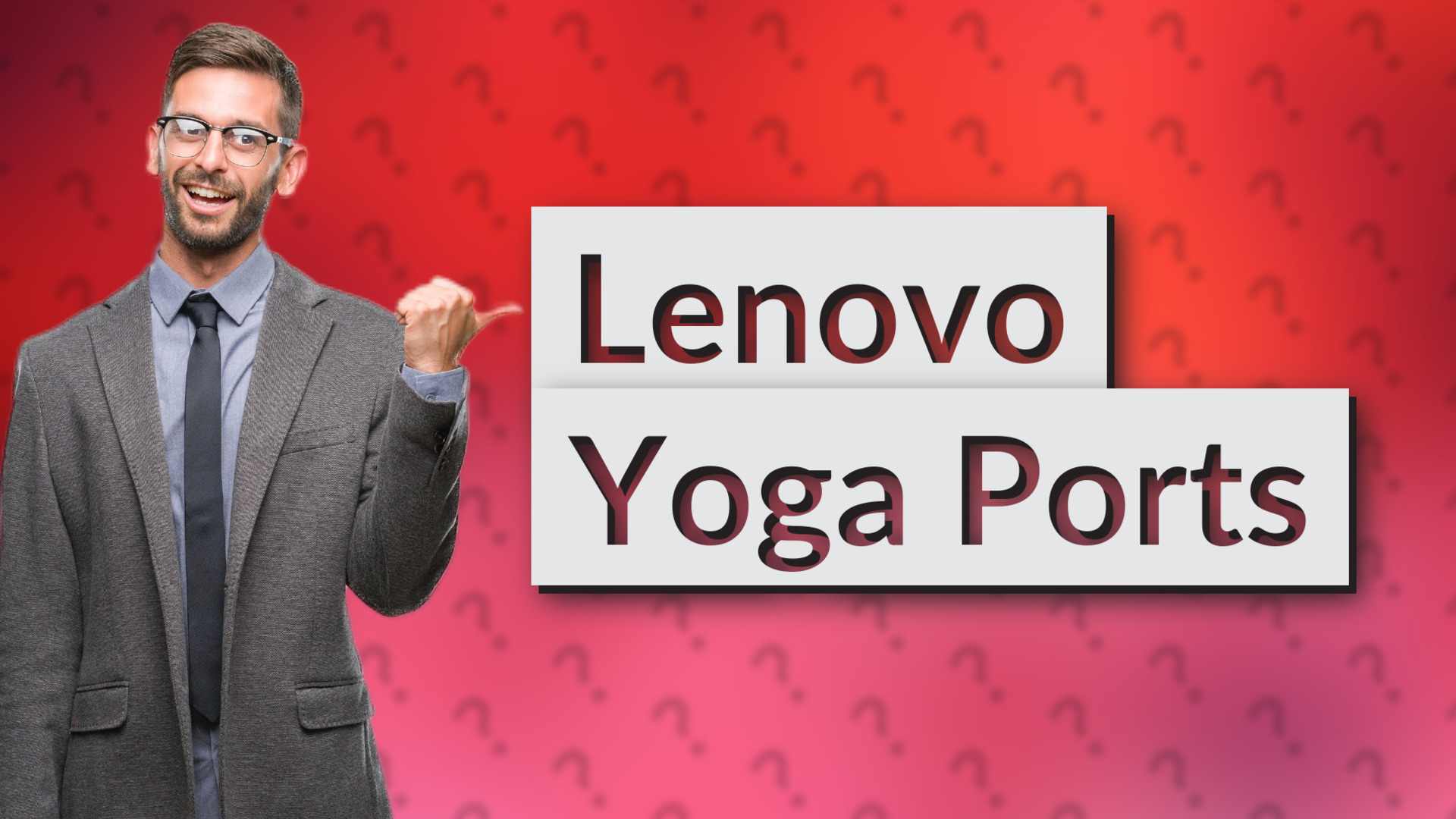 Lenovo Yoga Ports