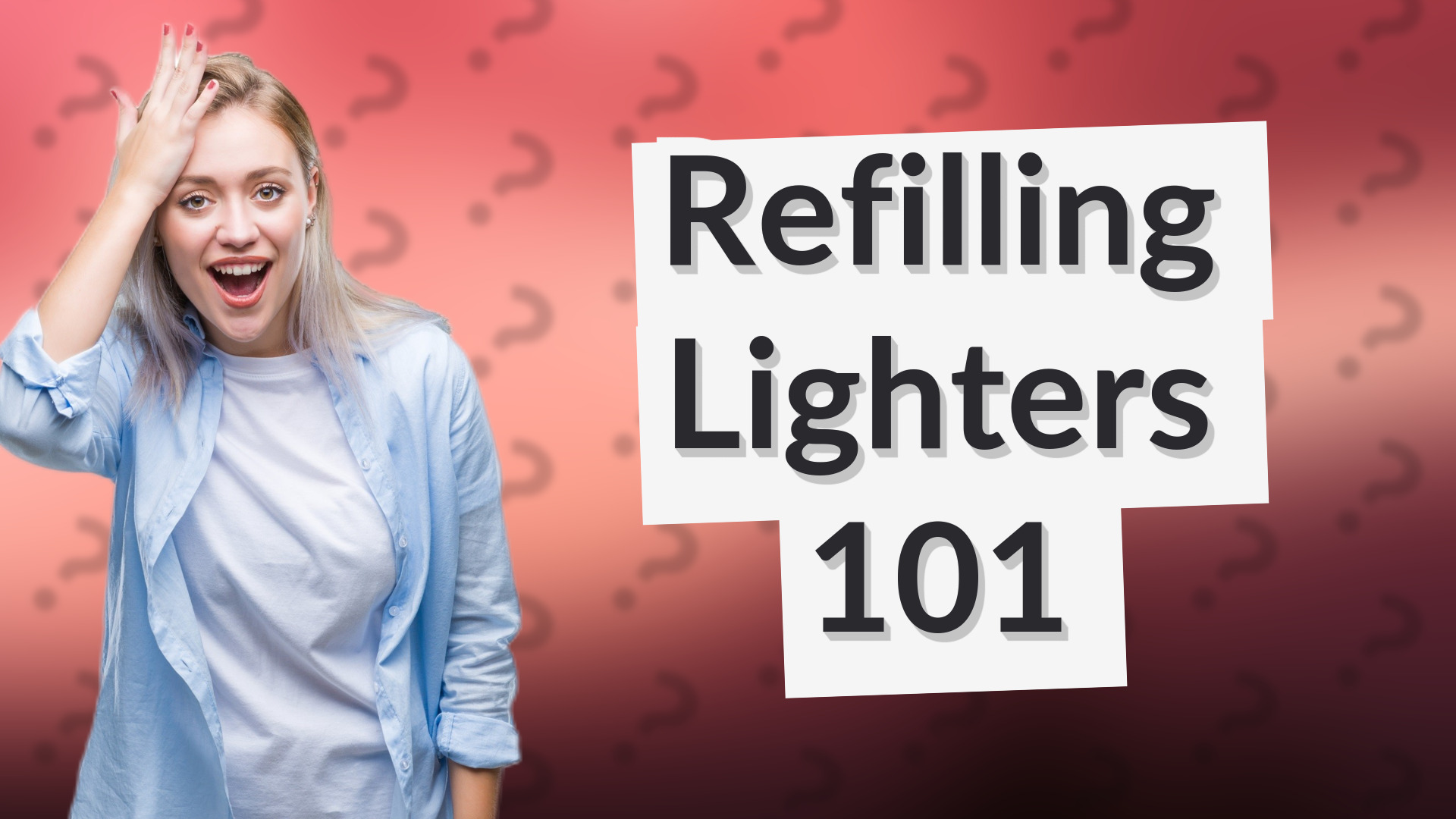 Refilling Lighters 101