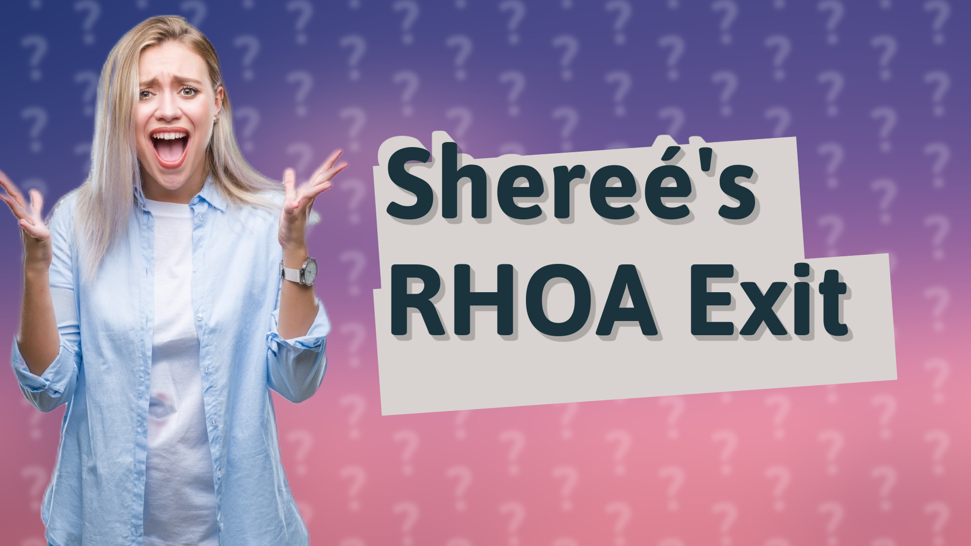 Shereé's RHOA Exit