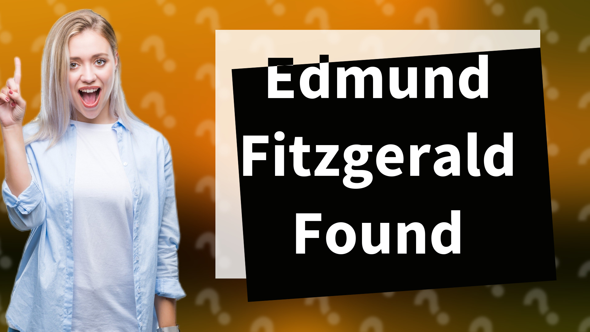 Edmund Fitzgerald Found