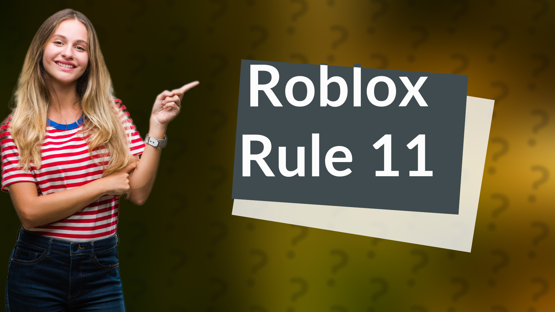 Roblox Rule 11
