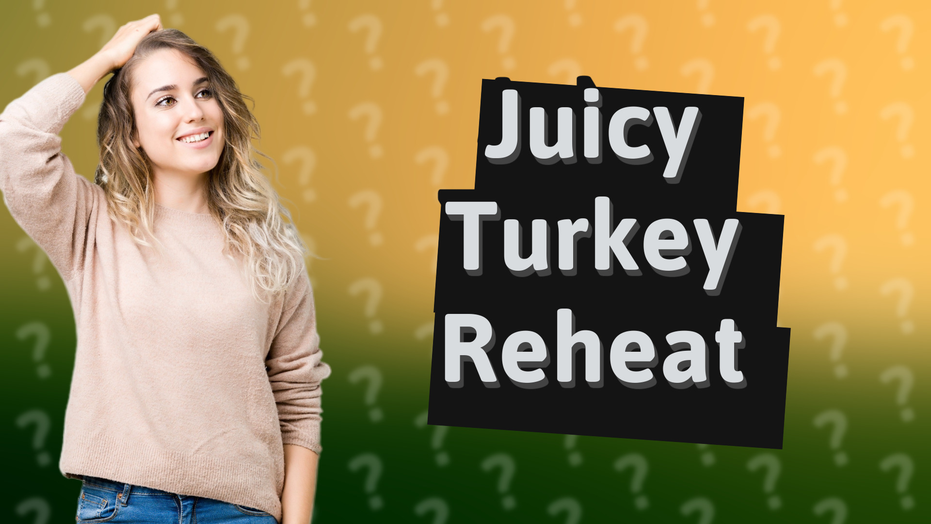 Juicy Turkey Reheat