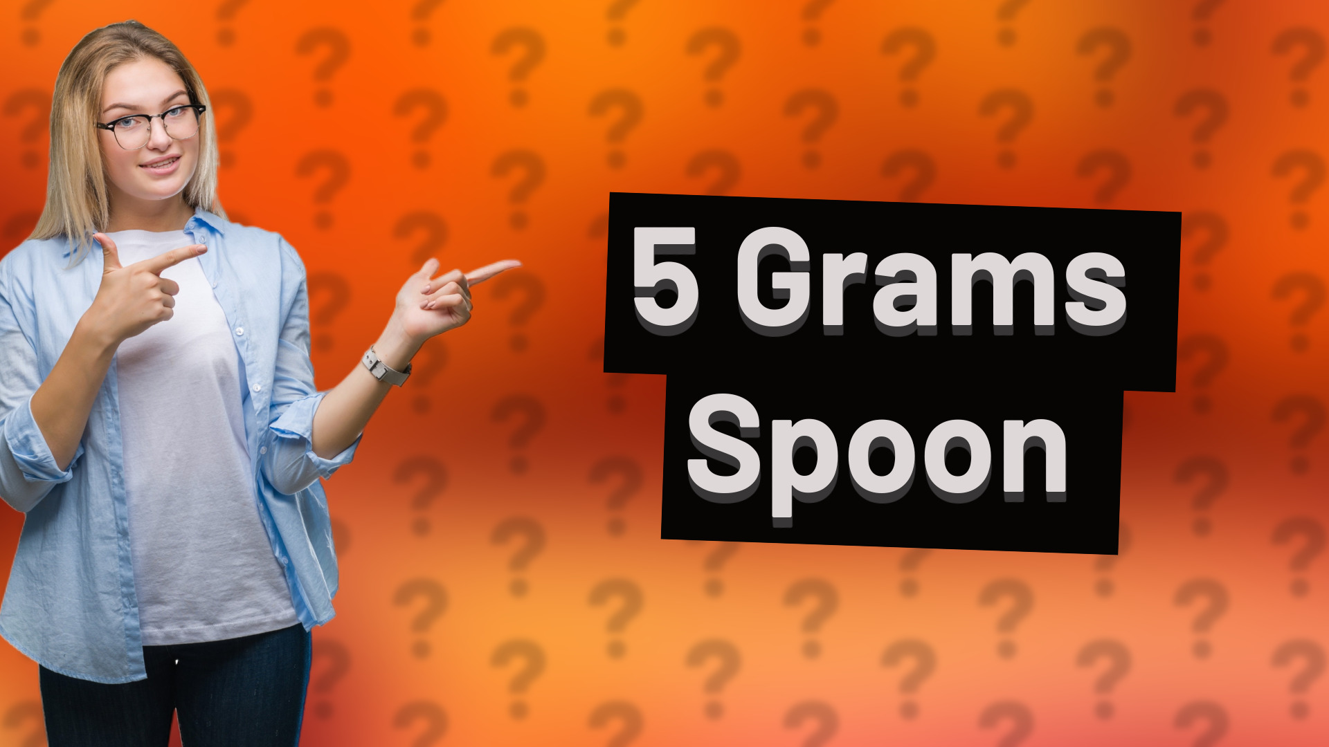 5 Grams Spoon