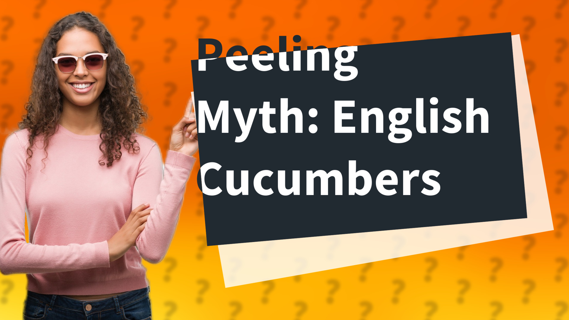 Peeling Myth: English Cucumbers