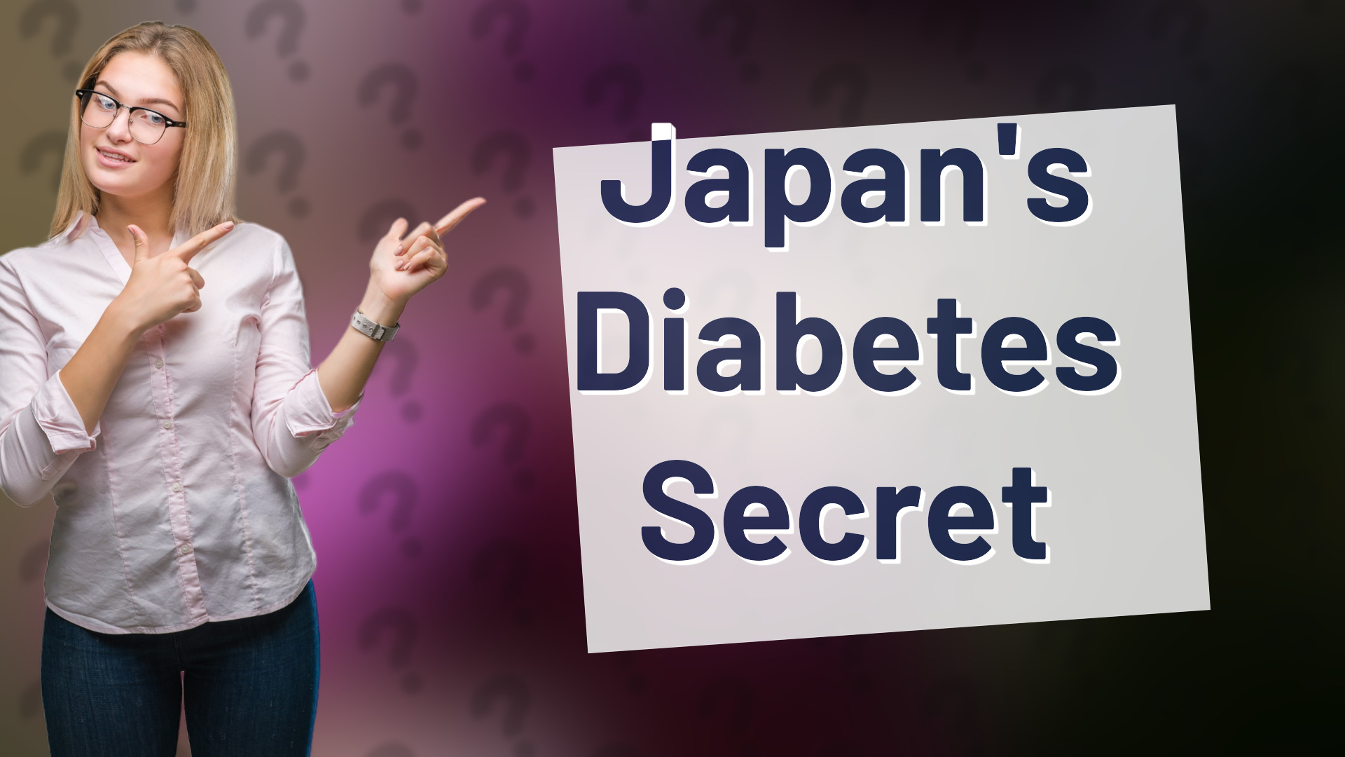 Japan's Diabetes Secret