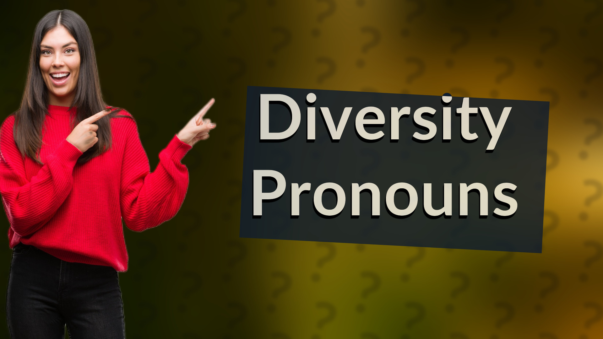 Diversity Pronouns