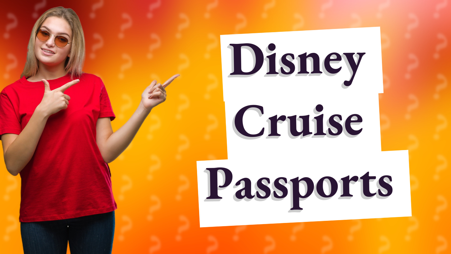 Disney Cruise Passports
