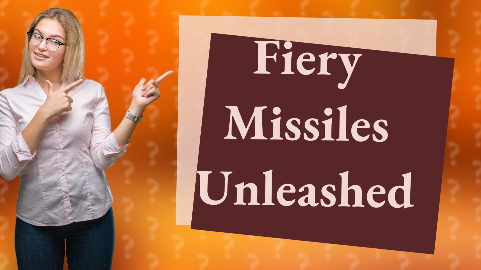 Fiery Missiles Unleashed