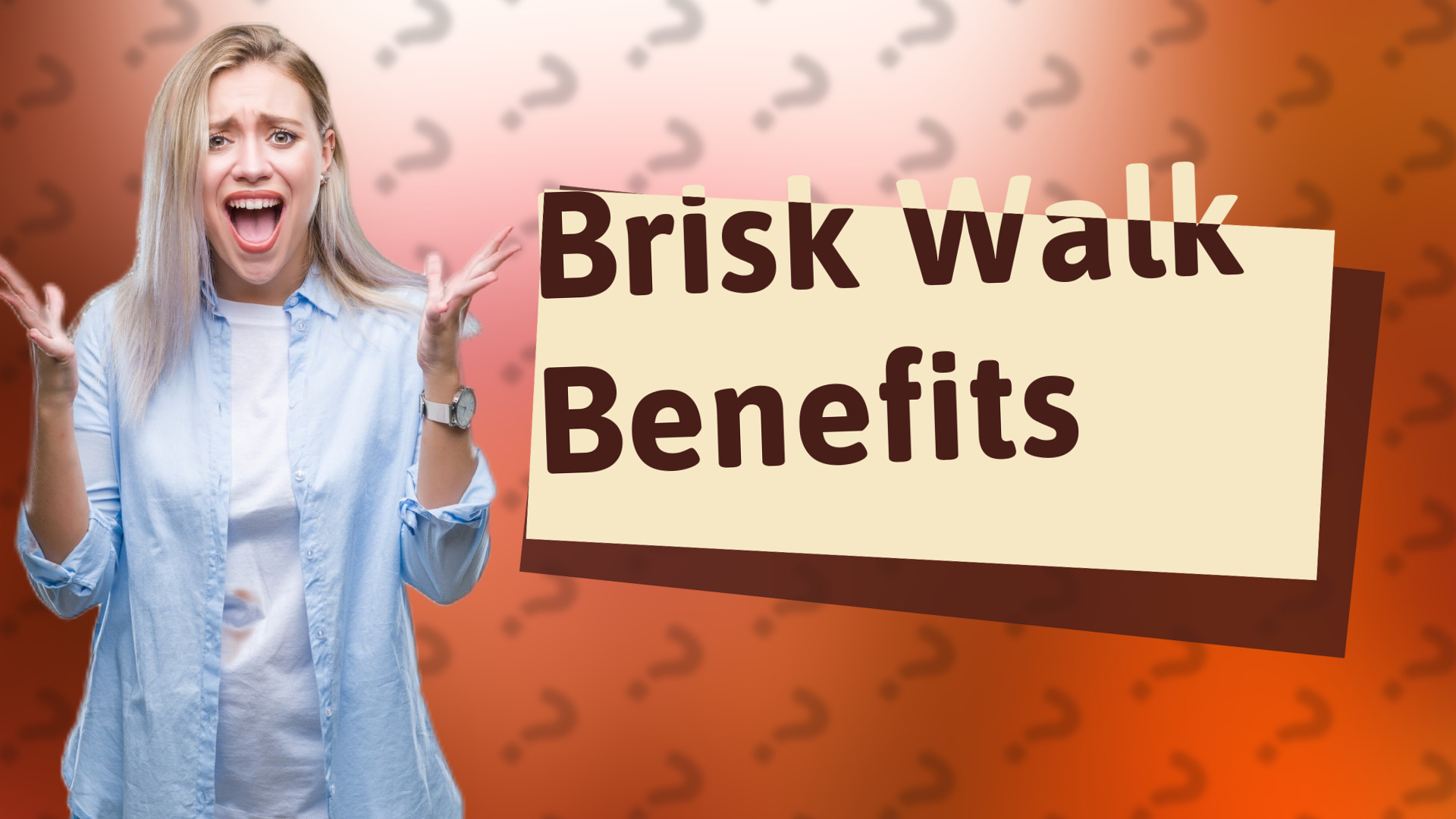 Brisk Walk Benefits